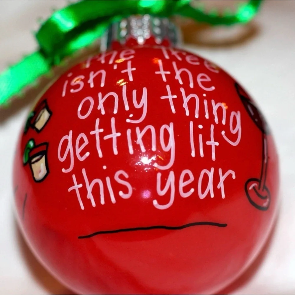 Handmade Christmas Ornament: The tree isn't the only thing getting lit this year
